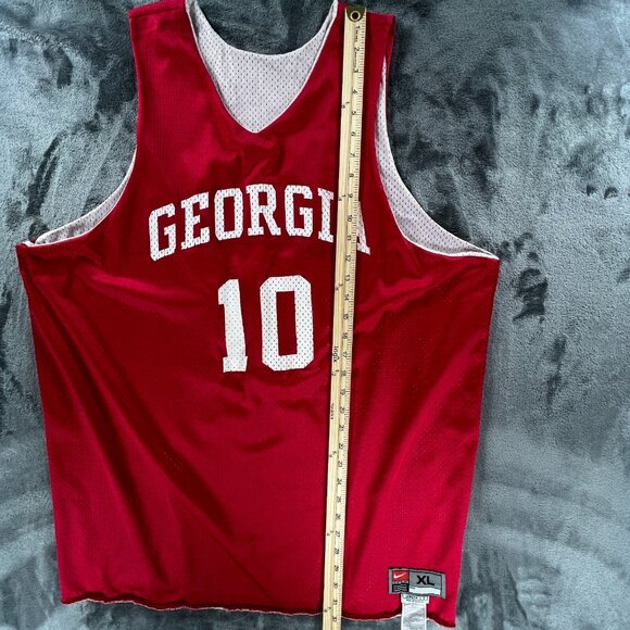 Nike Basketball Jersey Men XL Player Team Issued UGA Georgia Bulldogs VTG Y2K 90 - Picture 6 of 10